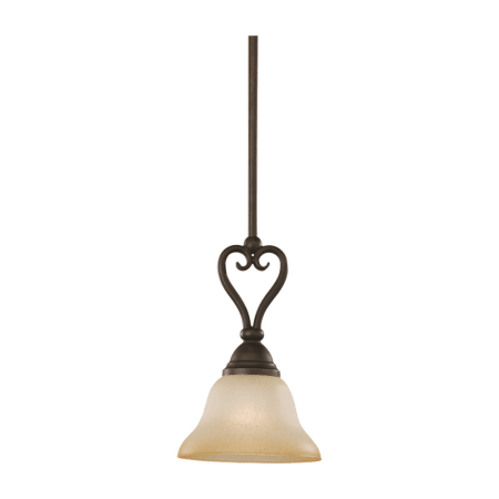 A large image of the Sea Gull Lighting 61105 Shown in Olde Iron
