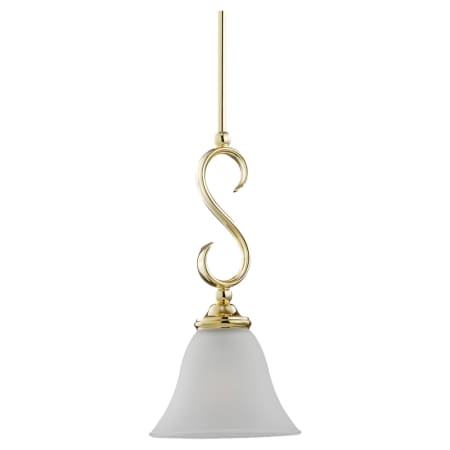 A large image of the Sea Gull Lighting 61360 Shown in Polished Brass