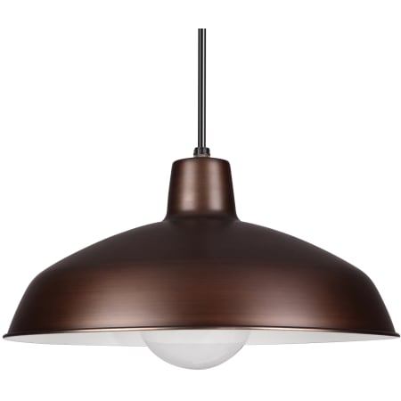 A large image of the Sea Gull Lighting 6519 Antique Brushed Copper
