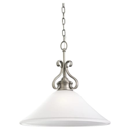 A large image of the Sea Gull Lighting 65380 Shown in Antique Brushed Nickel