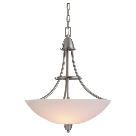 A large image of the Sea Gull Lighting 65386 Shown in Brushed Nickel