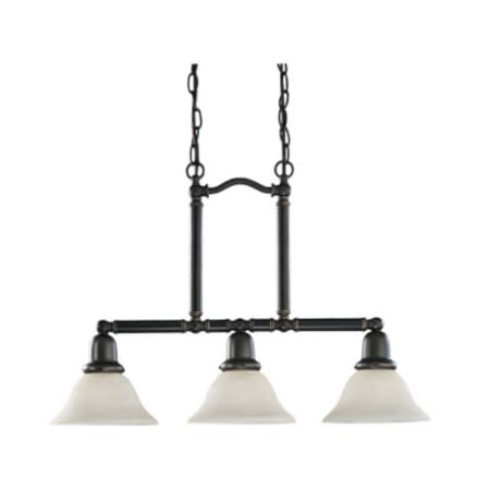 A large image of the Sea Gull Lighting 66061 Shown in Heirloom Bronze