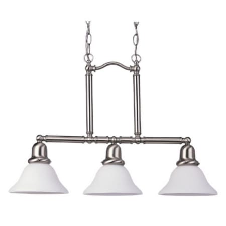 A large image of the Sea Gull Lighting 66061 Shown in Brushed Nickel