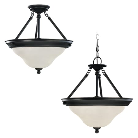 A large image of the Sea Gull Lighting 66062 Shown in Heirloom Bronze