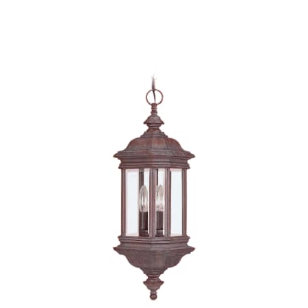 A large image of the Sea Gull Lighting 6637 Shown in Textured Rust Patina