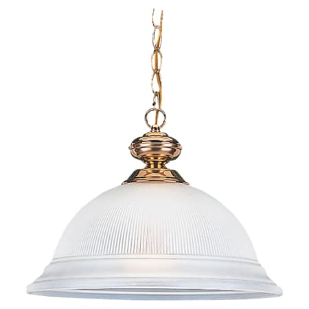 A large image of the Sea Gull Lighting 6640 Shown in Polished Brass