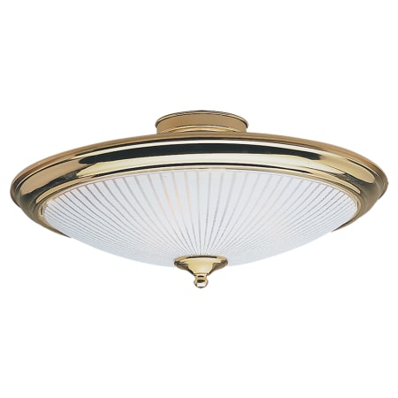 A large image of the Sea Gull Lighting 7457 Shown in Polished Brass