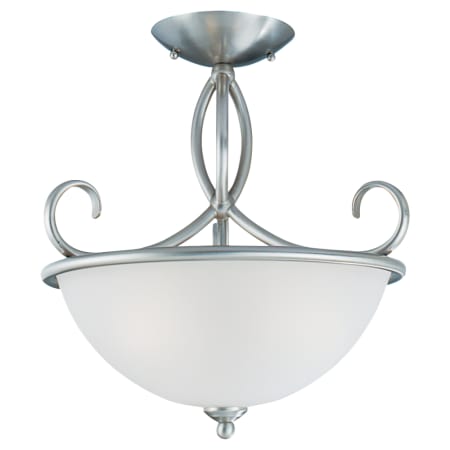 A large image of the Sea Gull Lighting 75075 Shown in Brushed Nickel