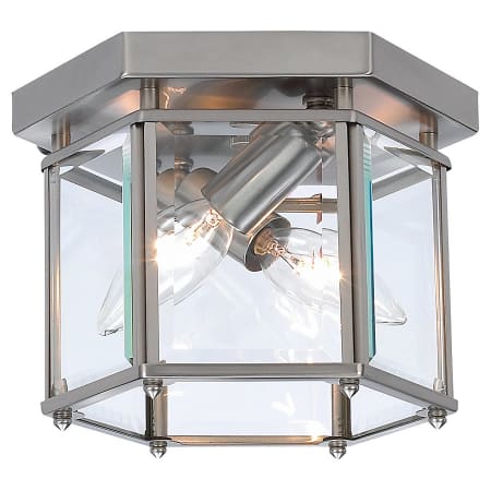 A large image of the Sea Gull Lighting 7647 Shown in Brushed Nickel