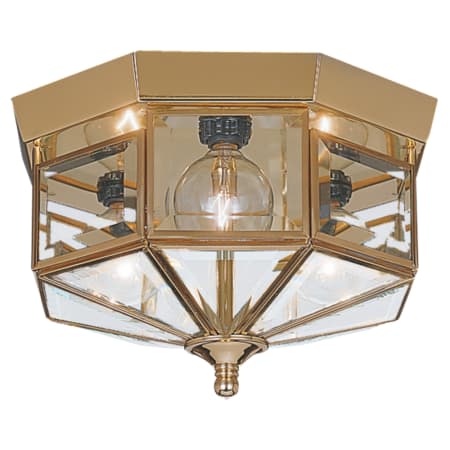 A large image of the Sea Gull Lighting 7661 Shown in Polished Brass