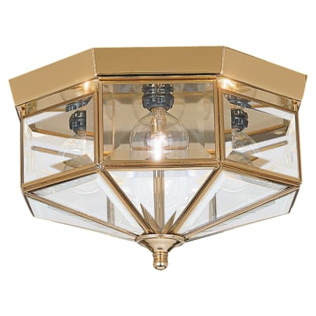 A large image of the Sea Gull Lighting 7662 Shown in Polished Brass