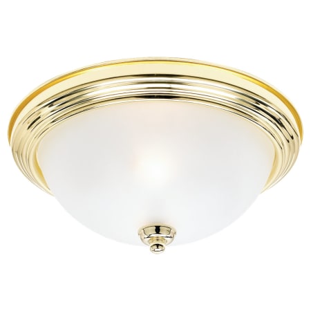 A large image of the Sea Gull Lighting 77064 Shown in Polished Brass