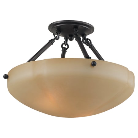 A large image of the Sea Gull Lighting 77474 Shown in Heirloom Bronze