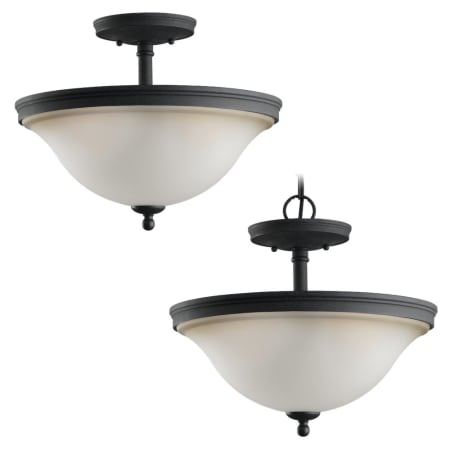 A large image of the Sea Gull Lighting 77850 Shown in Forged Iron