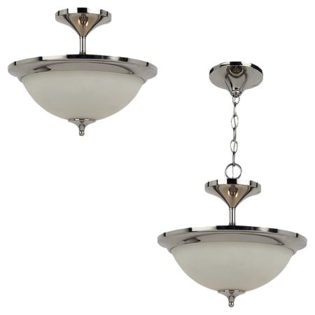 A large image of the Sea Gull Lighting 77971 Polished Nickel