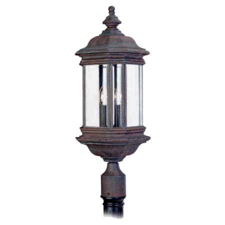 A large image of the Sea Gull Lighting 8238 Shown in Textured Rust Patina