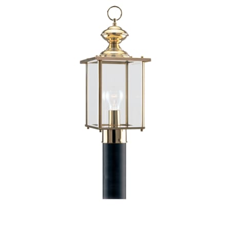 A large image of the Sea Gull Lighting 8257 Shown in Polished Brass