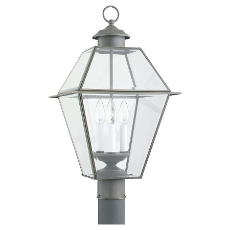 A large image of the Sea Gull Lighting 8258 Shown in Antique Bronze