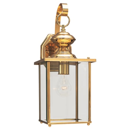 A large image of the Sea Gull Lighting 8458 Shown in Polished Brass