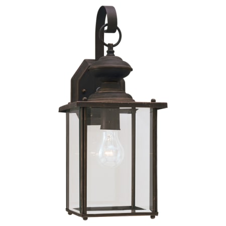 A large image of the Sea Gull Lighting 8458 Shown in Antique Bronze