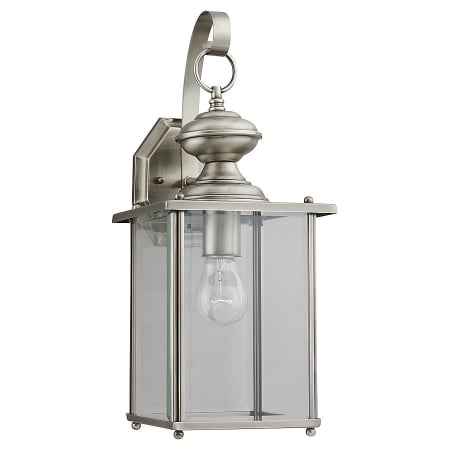 A large image of the Sea Gull Lighting 8458 Shown in Antique Brushed Nickel
