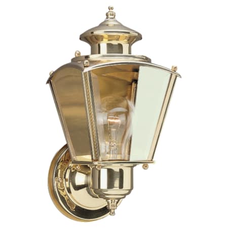 A large image of the Sea Gull Lighting 8503 Shown in Polished Brass
