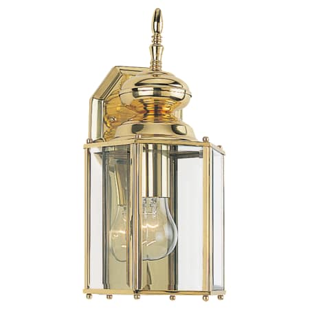 A large image of the Sea Gull Lighting 8509 Shown in Polished Brass