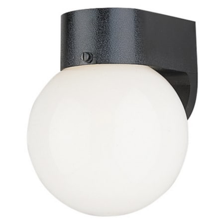 A large image of the Sea Gull Lighting 8753 Shown in Black / White Plastic