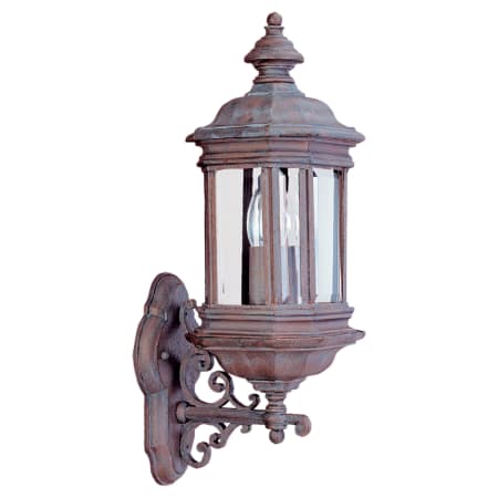 A large image of the Sea Gull Lighting 8838 Shown in Textured Rust Patina