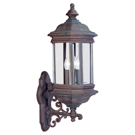 A large image of the Sea Gull Lighting 8839 Shown in Textured Rust Patina