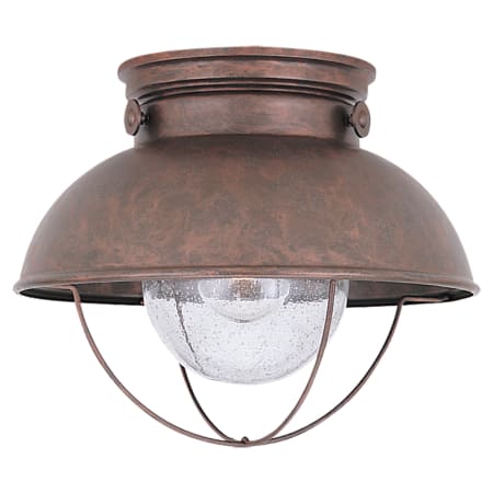A large image of the Sea Gull Lighting 8869 Shown in Weathered Copper