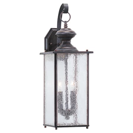 A large image of the Sea Gull Lighting 8883 Shown in Textured Rust Patina