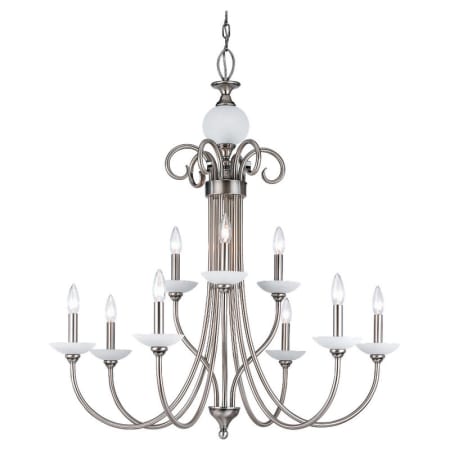 Sea Gull Lighting 31108 72 Olde Iron Montclair 9 Light Single Tier Sea Gull Lighting 31108