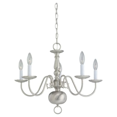 A large image of the Sea Gull Lighting 3410 Brushed Nickel