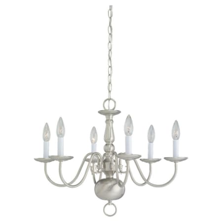 A large image of the Sea Gull Lighting 3411 Brushed Nickel