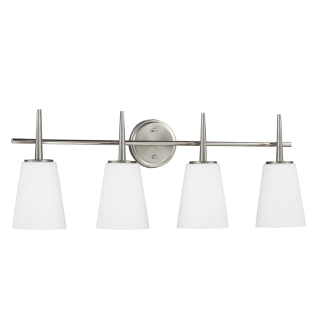 A large image of the Sea Gull Lighting 4440404 Brushed Nickel
