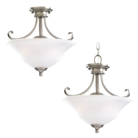 A large image of the Sea Gull Lighting 77380 Antique Brushed Nickel