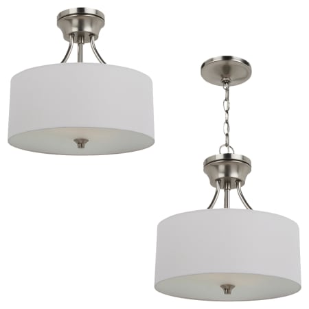 A large image of the Sea Gull Lighting 77952BLE Brushed Nickel