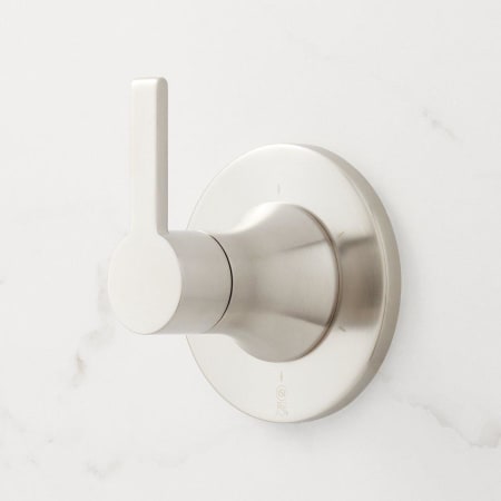 A large image of the Signature Hardware SHLZ9005LH Brushed Nickel