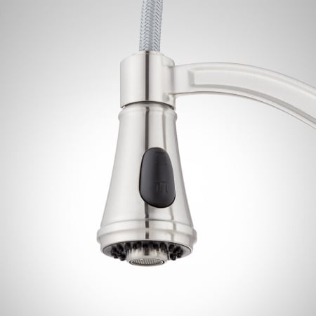 A large image of the Signature Hardware 950738 Stainless Nozzle