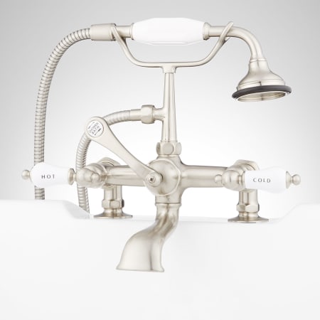 A large image of the Signature Hardware 910472-2 Brushed Nickel