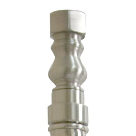 A large image of the Signature Hardware 904196 Brushed Nickel
