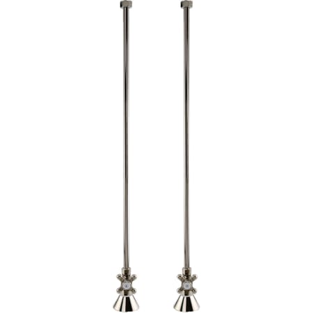 A large image of the Signature Hardware 925030 Polished Nickel