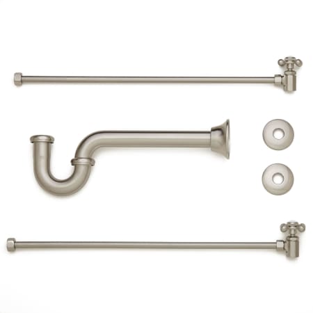 A large image of the Signature Hardware 900879 Brushed Nickel