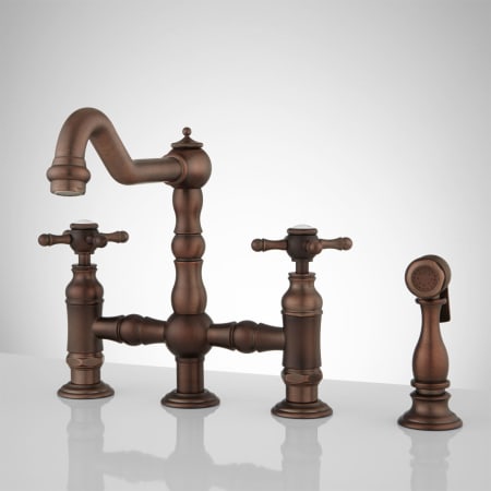 A large image of the Signature Hardware 906109 Oil Rubbed Bronze
