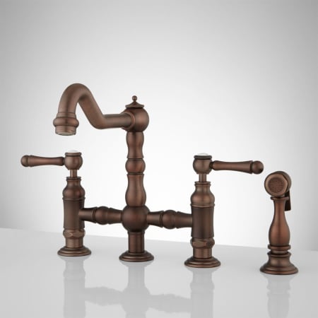 A large image of the Signature Hardware 906110 Oil Rubbed Bronze
