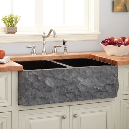 A large image of the Signature Hardware 908292-33 Black