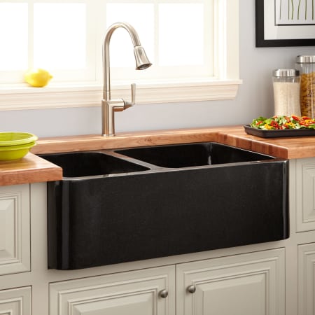 A large image of the Signature Hardware 908293-36 Black