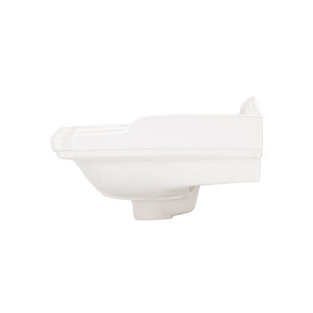 Signature Hardware 274419 White Halden 19" Porcelain Wall Mounted Bathroom Sink with 3 Faucet ...