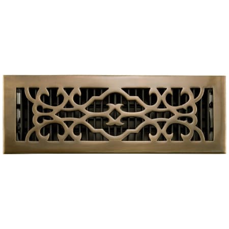 A large image of the Signature Hardware 914347-4-14 Antique Brass